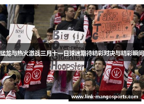 猛龙与热火激战三月十一日球迷期待精彩对决与精彩瞬间